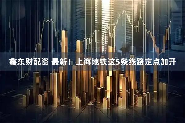 鑫东财配资 最新！上海地铁这5条线路定点加开